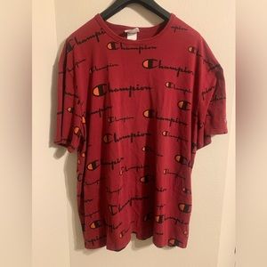 Men’s Champion maroon XXL short sleeve T-shirt